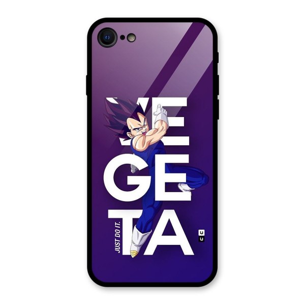 Gogeta Stance Typo Glass Back Case for iPhone 8