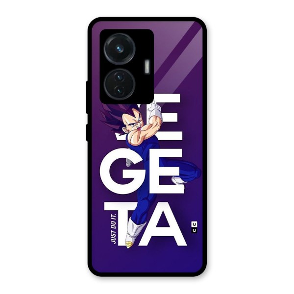 Gogeta Stance Typo Glass Back Case for iQOO Z6 44W