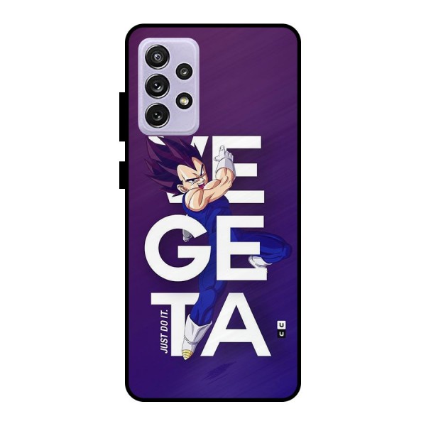 Gogeta Stance Typo Metal Back Case for Galaxy A72