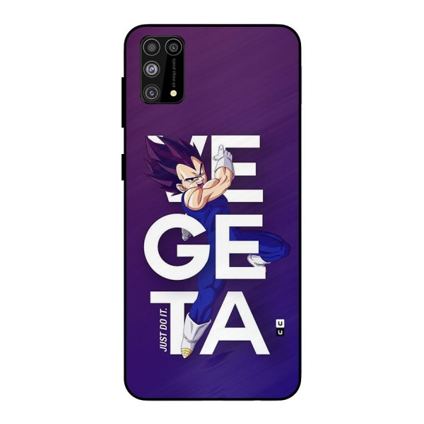 Gogeta Stance Typo Metal Back Case for Galaxy M31