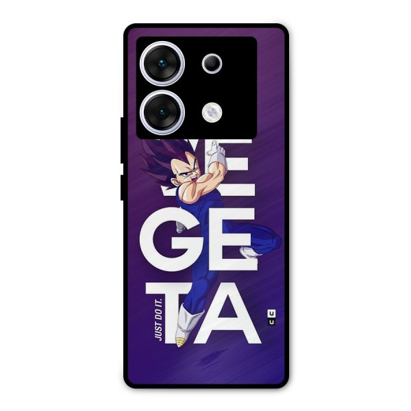 Gogeta Stance Typo Metal Back Case for Infinix Zero 30 5G