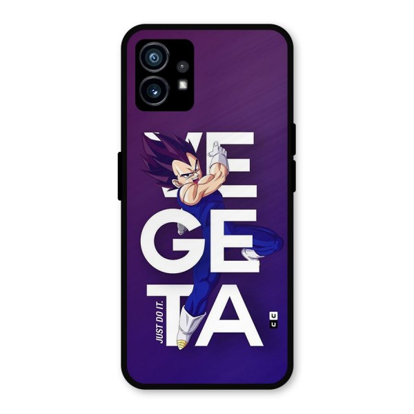 Gogeta Stance Typo Metal Back Case for Nothing Phone 1