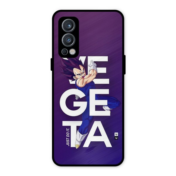 Gogeta Stance Typo Metal Back Case for OnePlus Nord 2 5G