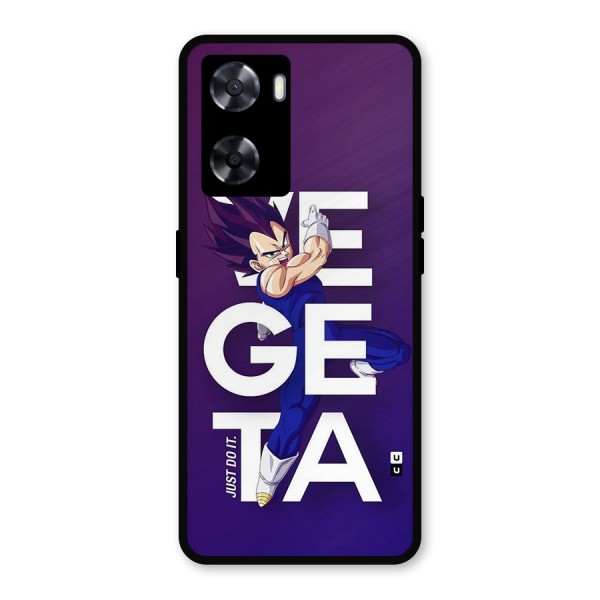 Gogeta Stance Typo Metal Back Case for Oppo A77