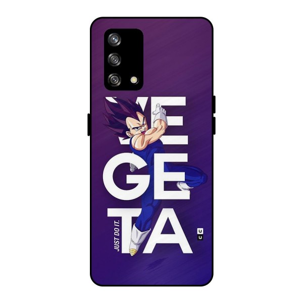 Gogeta Stance Typo Metal Back Case for Oppo F19s
