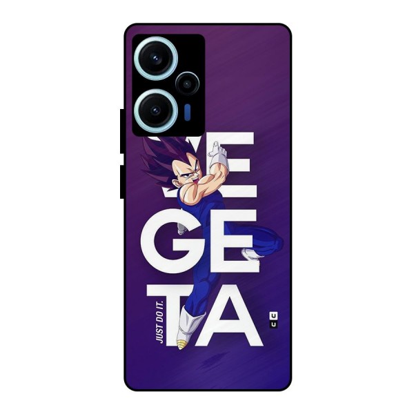 Gogeta Stance Typo Metal Back Case for Poco F5