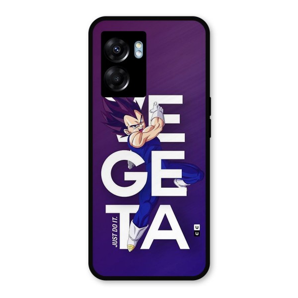 Gogeta Stance Typo Metal Back Case for Realme Narzo 50 5G