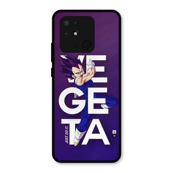 Gogeta Stance Typo Metal Back Case for Redmi 10 Power