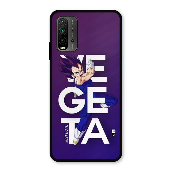 Gogeta Stance Typo Metal Back Case for Redmi 9 Power