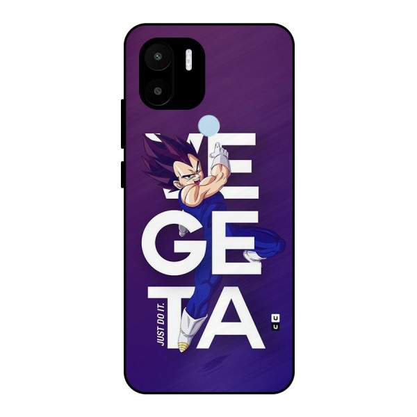 Gogeta Stance Typo Metal Back Case for Redmi A1 Plus