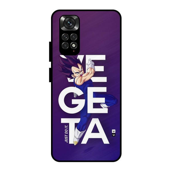 Gogeta Stance Typo Metal Back Case for Redmi Note 11 Pro