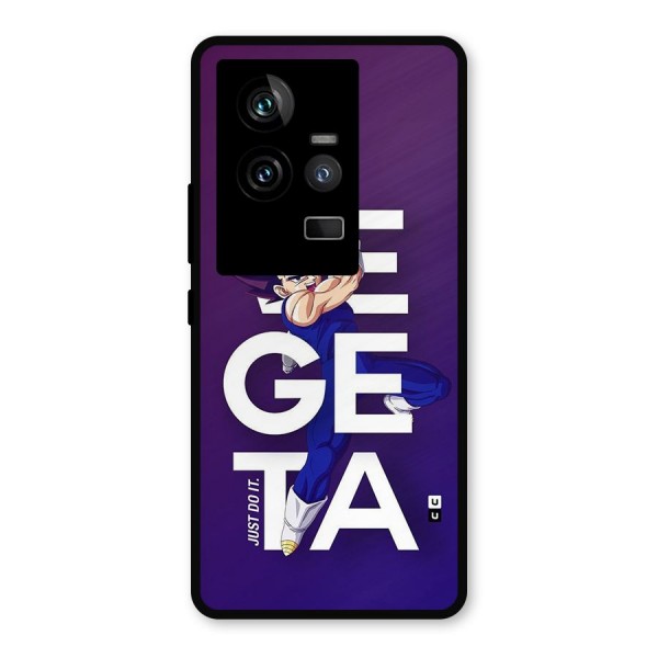 Gogeta Stance Typo Metal Back Case for iQOO 11 5G