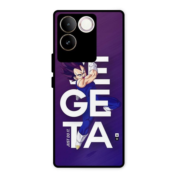 Gogeta Stance Typo Metal Back Case for iQOO Z7 Pro
