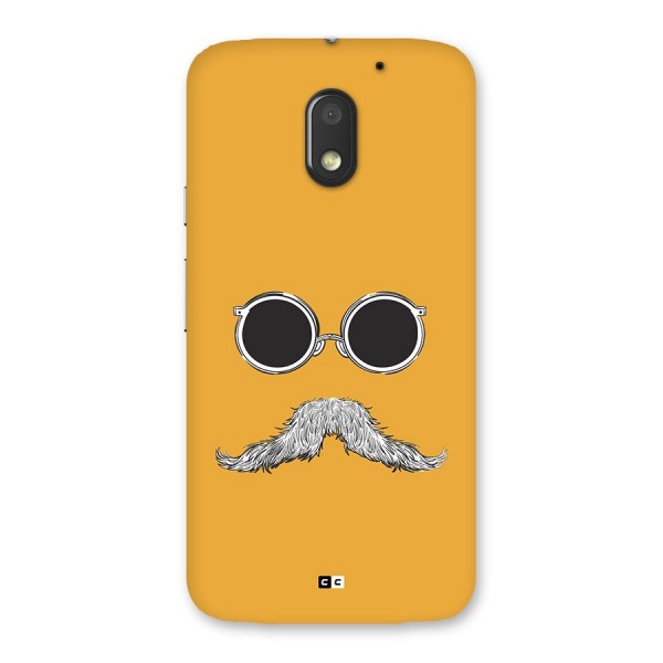 Goggle Man Back Case for Moto E3 Power