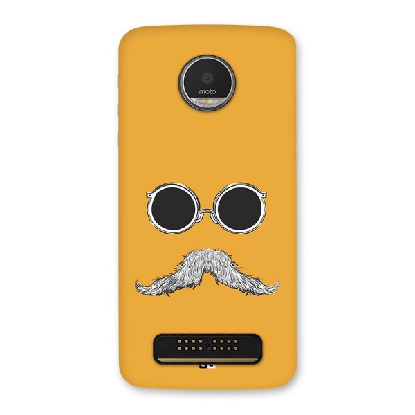 Goggle Man Back Case for Moto Z Play