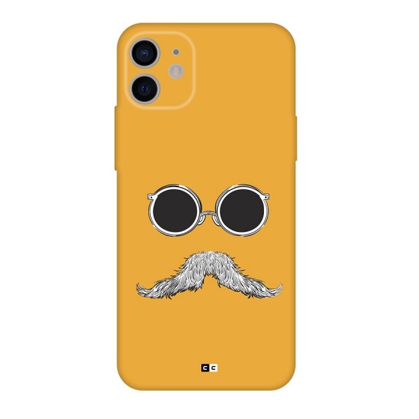 Goggle Man Back Case for iPhone 11