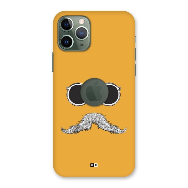 Goggle Man Back Case for iPhone 11 Pro Logo Cut