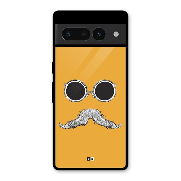 Goggle Man Glass Back Case for Google Pixel 7 Pro
