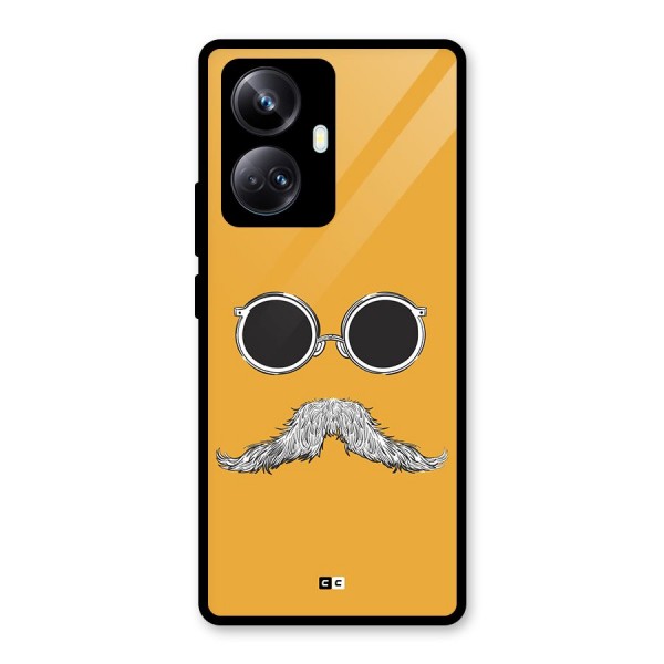 Goggle Man Glass Back Case for Realme 10 Pro Plus