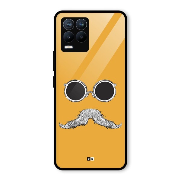 Goggle Man Glass Back Case for Realme 8 Pro