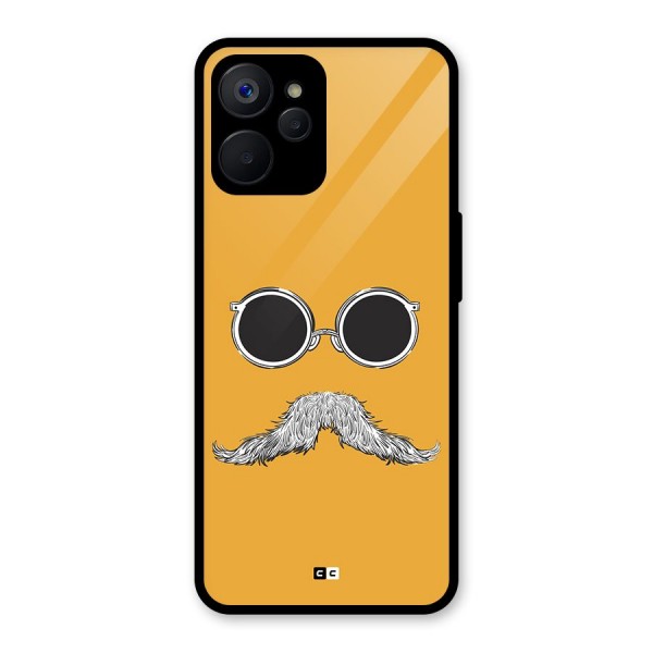 Goggle Man Glass Back Case for Realme 9i 5G