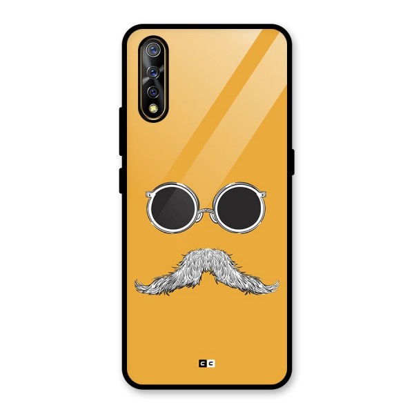 Goggle Man Glass Back Case for Vivo S1