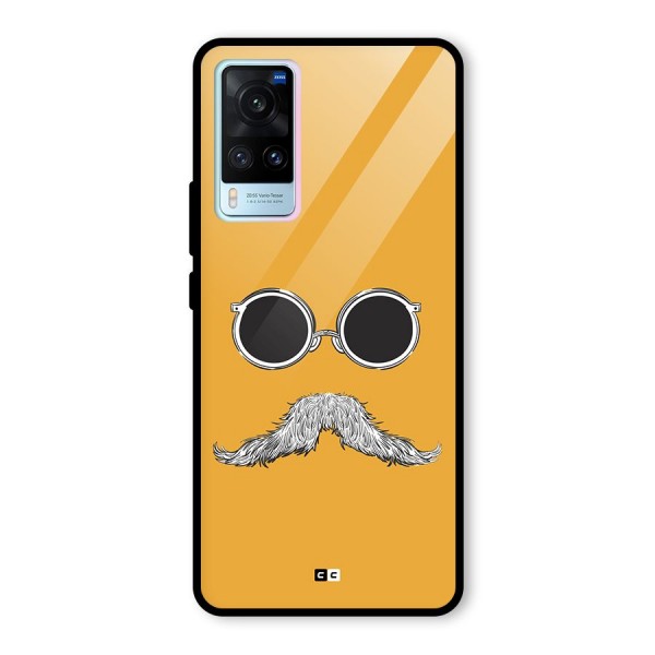 Goggle Man Glass Back Case for Vivo X60