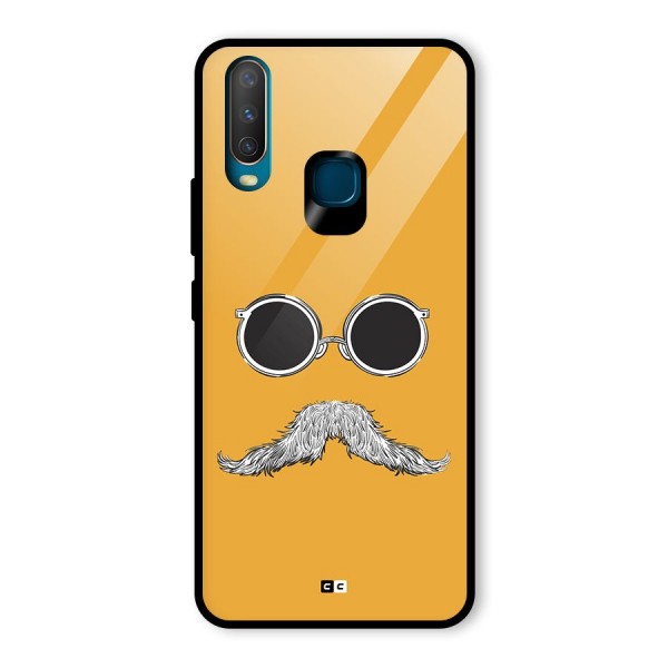 Goggle Man Glass Back Case for Vivo Y17