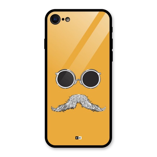 Goggle Man Glass Back Case for iPhone SE 2022