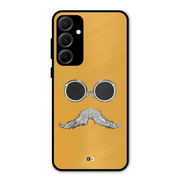 Goggle Man Metal Back Case for Galaxy A35