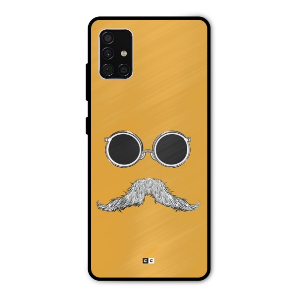 Goggle Man Metal Back Case for Galaxy A51