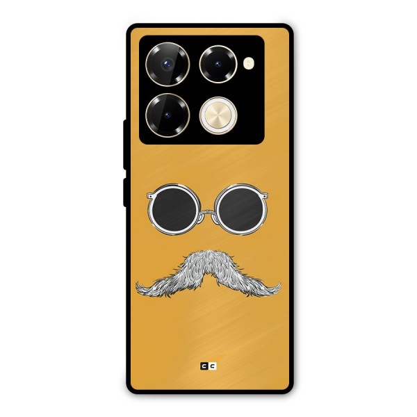 Goggle Man Metal Back Case for Infinix Note 40 Pro