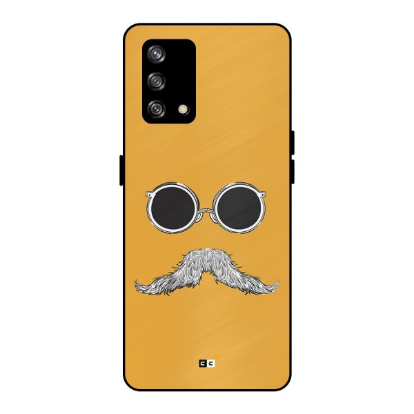 Goggle Man Metal Back Case for Oppo F19s