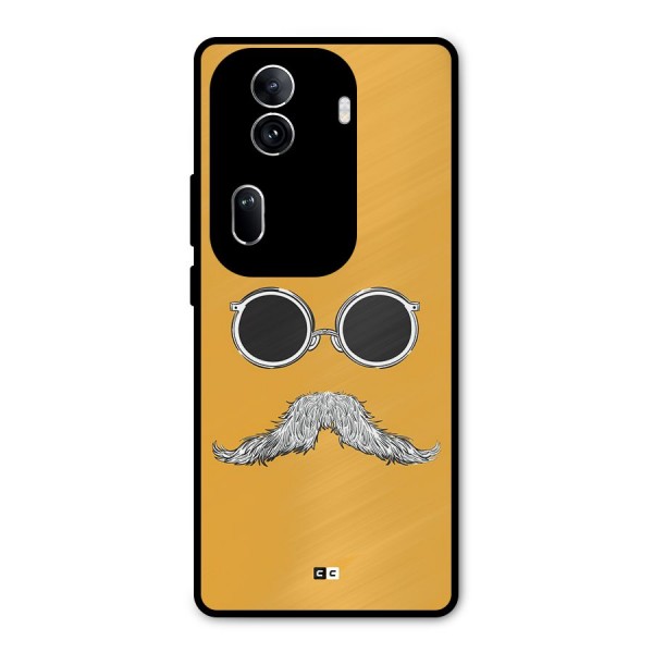 Goggle Man Metal Back Case for Oppo Reno11 Pro 5G
