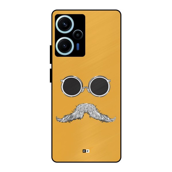 Goggle Man Metal Back Case for Poco F5