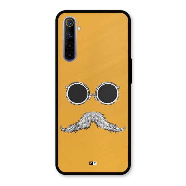 Goggle Man Metal Back Case for Realme 6i