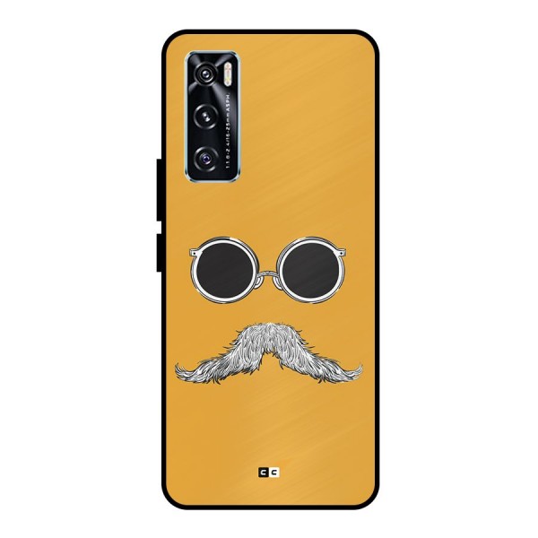 Goggle Man Metal Back Case for Vivo V20 SE