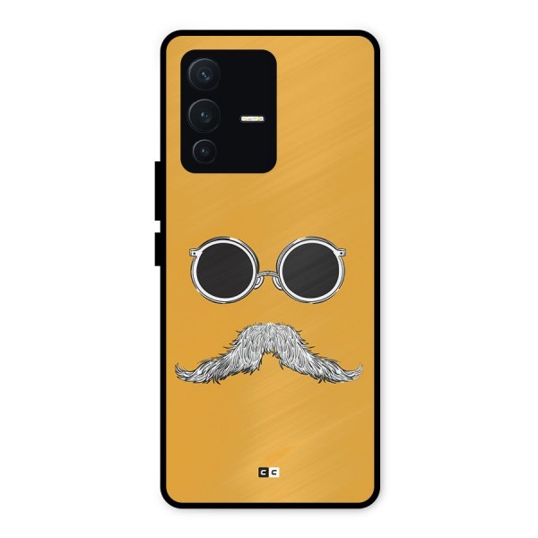Goggle Man Metal Back Case for Vivo V23 5G