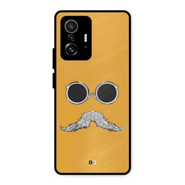 Goggle Man Metal Back Case for Xiaomi 11T Pro