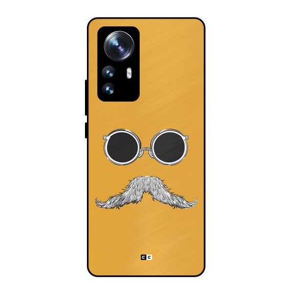 Goggle Man Metal Back Case for Xiaomi 12 Pro