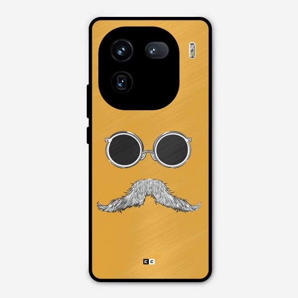 Goggle Man Metal Back Case for iQOO 12