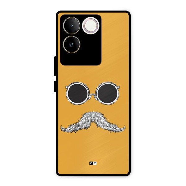 Goggle Man Metal Back Case for iQOO Z7 Pro