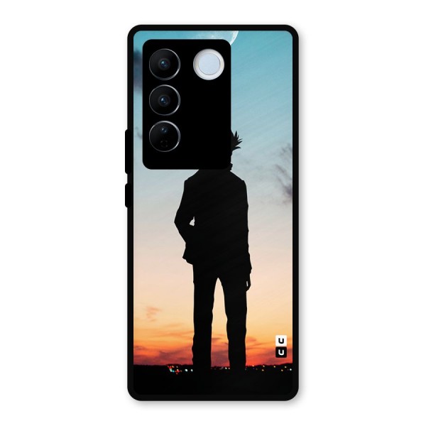 Gojo City Metal Back Case for Vivo V27 Pro