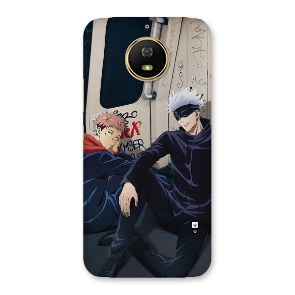 Gojo Itadori Travel Back Case for Moto G5s