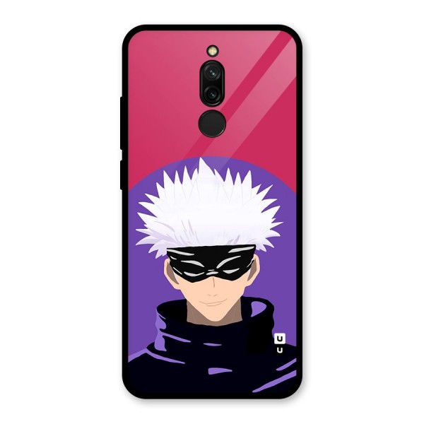 Gojo Lives Glass Back Case for Redmi 8