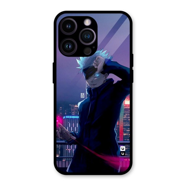 Gojo Looks Glass Back Case for iPhone 14 Pro Max