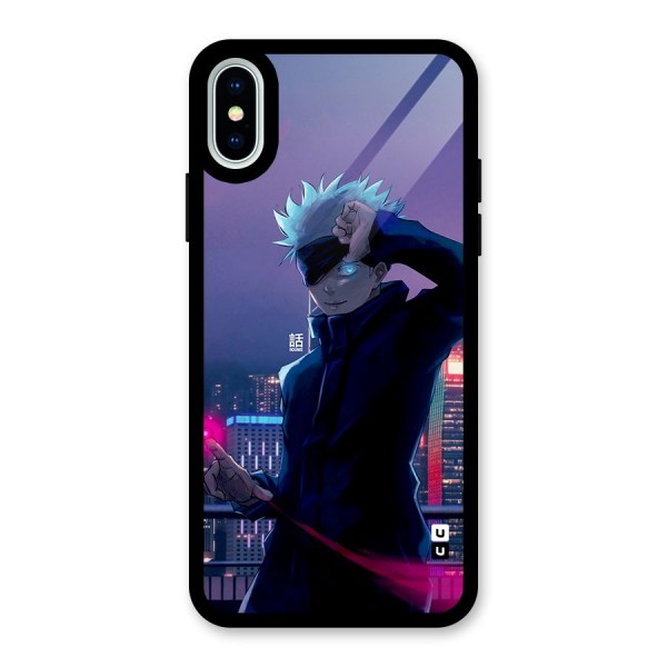 Gojo Looks Glass Back Case for iPhone X