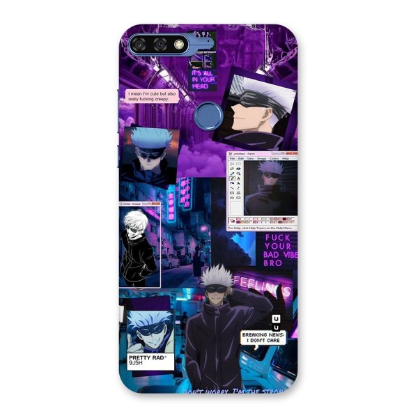 Gojo Quotes Bundle Back Case for Honor 7C