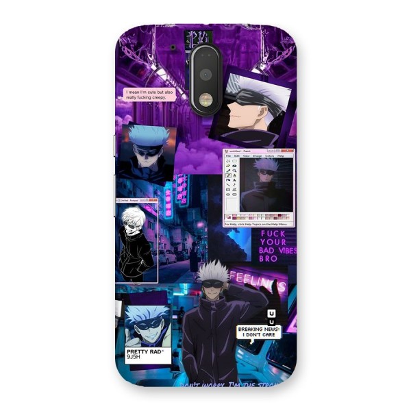 Gojo Quotes Bundle Back Case for Moto G4 Plus