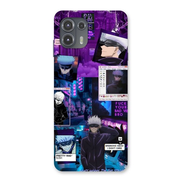 Gojo Quotes Bundle Back Case for Motorola Edge 20 Fusion